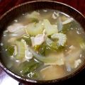 スペシャルなおくそ's cooksnap of when they made セロリ苦手さんにも☆丸ごとセロリのスープ.