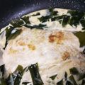 クック5E39O1☆'s cooksnap of when they made タラとわかめの濃厚クリーム煮.