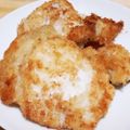 しーちゃんpapa's cooksnap of when they made 袋で作る！サクっと！柔らかチキンカツ！.