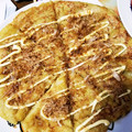 runananana's cooksnap of when they made じゃがいもと玉葱と桜海老のチヂミお焼き風.