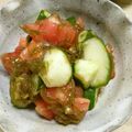 むぴょこぴょこん's cooksnap of when they made トマトきゅうりメカブのサラダ.