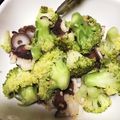 tarochan6's cooksnap of when they made ブロッコリーとタコの地中海炒め.
