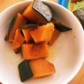 MManzsimsc's cooksnap of when they made 水なしで簡単ホクホクかぼちゃの煮物.