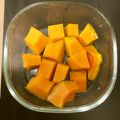 ☆こまっと☆'s cooksnap of when they made ほくほくカボチャ★レンジで簡単&冷凍可★.