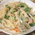 かみがきしげみ's cooksnap of when they made もやしときゅうりのキムマヨサラダ.