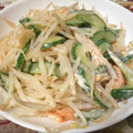 かみがきしげみ's cooksnap of when they made もやしときゅうりのキムマヨサラダ.