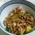 きわんこ's cooksnap of when they made 長ネギと豚ひき肉♪マーボー風煮.