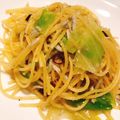 Moffyyy's cooksnap of when they made しらすとレタスオイルパスタ.