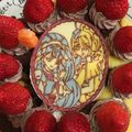 チキン南蛮9's cooksnap of when they made 子供のお誕生日に☆キャラケーキ.