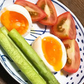 mami♪123's cooksnap of when they made わが家のゆで卵 半熟.