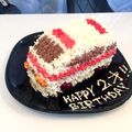 うにの実's cooksnap of when they made 2歳の息子のお誕生日に♡救急車ケーキ☆.