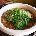 越後のさくらもち's cooksnap of when they made 豚バラきのことすいとんの旨辛スープ鍋.