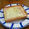 msft5632's cooksnap of when they made ＊和♪ベーコンのトースト＊.