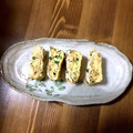 ぴぃころもち's cooksnap of when they made 簡単！家のお弁当定番☆なめたけ入り卵焼き.