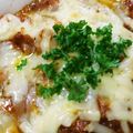 ちく和enjoy料理's cooksnap of when they made ズッキーニとトマトのミートソース焼き.