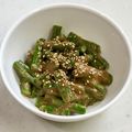 BORURU's cooksnap of when they made 簡単！いんげんゴマ和え★マヨdeまろやか.