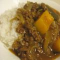 風の町のＰｅｃｏ's cooksnap of when they made ほくほく！カボチャカレー☆.