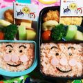 こともみ's cooksnap of when they made 簡単キャラ弁☆アンパンマン.