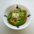 puniＫ's cooksnap of when they made 絹さやの卵とじ.