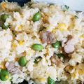 torisantom's cooksnap of when they made 枝豆チャーハン.