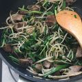 Eire's cooksnap of when they made 簡単★焼肉のたれでレバニラ炒め.