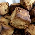 まぁさ♪キッチン's cooksnap of when they made ホシノ天然酵母でカラメルくるみスコーン.