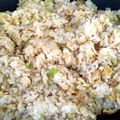 rukukuru's cooksnap of when they made 最強！美味い組み合わせ！簡単ツナマヨ炒飯.