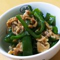 まきろん❤'s cooksnap of when they made 豚肉の青椒肉絲(チンジャオロース).