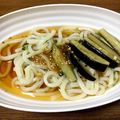 みゆすけ1645's cooksnap of when they made ☆茄子をのっけたおろし温うどん☆.