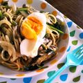 ぐりtoぐら's cooksnap of when they made ほうれん草とツナのパスタ.