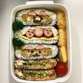 そらたん♡'s cooksnap of when they made 行楽弁当に❤︎炊き込みごはんでおにぎらず.