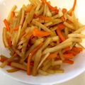 林檎ぉ's cooksnap of when they made 辛くないきんぴらニンジン.