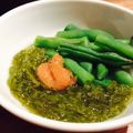 kaokaofood's cooksnap of when they made 超簡単☆めかぶに、いんげん＆梅干♪.