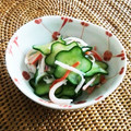 ｊｏｃｏｍｏｍｏｌａ's cooksnap of when they made あと一品きゅうりとかにかまの中華風酢の物.