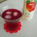 まゆみ母ちゃん's cooksnap of when they made ♡赤紫蘇りんごジュース♡.