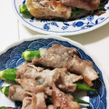 いかめし321's cooksnap of when they made 豚巻きエリンギとオクラのおろしタレ.