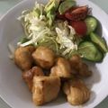 食慾旺盛's cooksnap of when they made 鶏むね肉ジューシーサクサク唐揚げマヨ味噌.