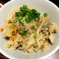 irohaodet's cooksnap of when they made シンプルごはん【舞茸の炊き込みご飯】.