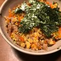 yuu____'s cooksnap of when they made 給食の人気メニューを再現✩友禅ご飯.