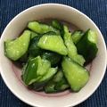 happymaiko's cooksnap of when they made 洗い物削減！簡単時短♡やみつきキュウリ.