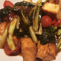 aya_sas's cooksnap of when they made 厚揚げと青梗菜の黒酢炒め.