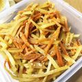 aiai5586's cooksnap of when they made じゃがいもとにんじんのきんぴら.