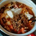 クックBNQ5PD☆'s cooksnap of when they made お豆腐たっぷり納豆キムチスープ.