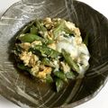 ku1706's cooksnap of when they made インゲンの卵とじ.