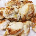 卵せんべい's cooksnap of when they made 風邪予防♡弁当にも♡柚子塩焼き鳥.