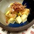 りのりぼんりん's cooksnap of when they made ズッキーニの白だし煮＆木の芽和え.