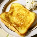＊実月＊'s cooksnap of when they made 簡単★ツナとチーズの味噌フレンチトースト.