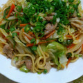ψ苗ψ's cooksnap of when they made 簡単！焼きそば.