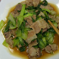 ｺｱﾗ's cooksnap of when they made 青梗菜と豚肉炒め.
