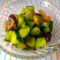 NAGANO久留米's cooksnap of when they made 3分で出来る！？ 豆と胡瓜の梅肉サラダ.